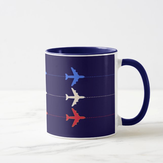 Caneca aviões aéreos (Direita)