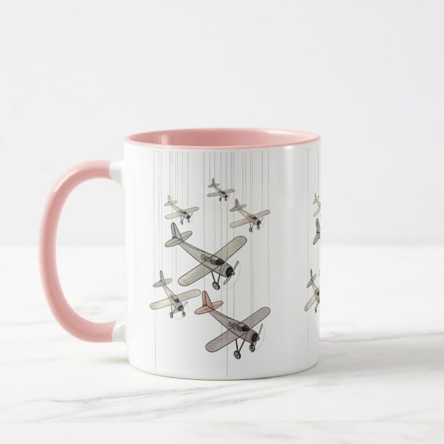 Caneca Aviões voadores (Esquerda)