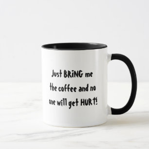 CANECA AVISO DA CAFEÍNA