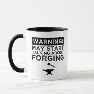 Caneca Aviso! Pode Começar A Falar Sobre Formatação
