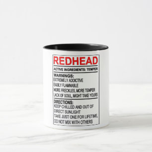 Caneca Avisos de Redhead