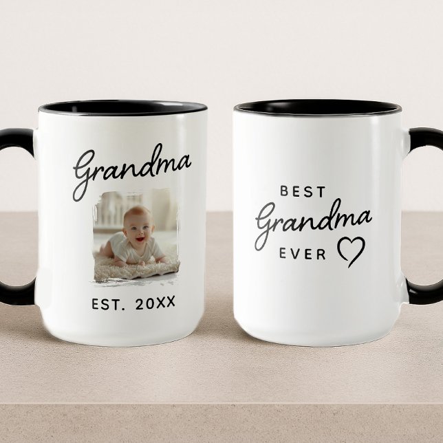 Caneca Avó a Melhor de Todas Data de Estabelecimento da F (Criador carregado)