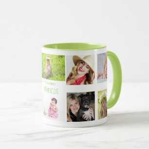 Caneca Avô Avô, Avô, PHOTO Collage Gift