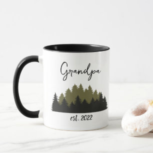 Caneca Avô Data - Primeira vez Vovô