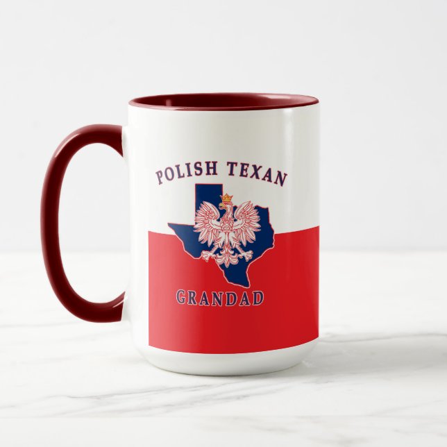 Caneca Avô de Texano Polonês (Esquerda)