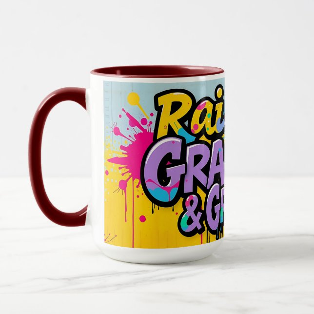Caneca Avô e Avó Criados por Lendas  (Esquerda)