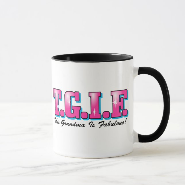 Caneca Avó fabulosa de TGIF (Direita)