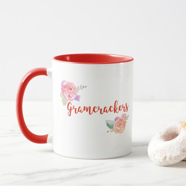 Caneca Avó Gramcrackers (Com Donut)