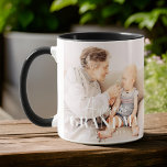 Caneca Avó Incrível Desde 20XX Foto Elegante Simples<br><div class="desc">Esta design simples e moderna é composta por tipografia serif e cursiva e adiciona uma foto personalizada</div>