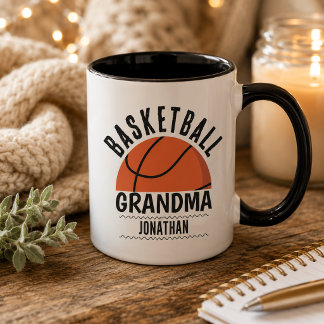 Caneca Avó Personalizada de Basquete
