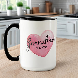 Caneca Avó Revela Data de Estabelecimento do Coração