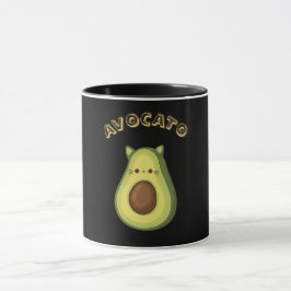 Caneca Avocado e Cat Lovers. AVOCATO Mug