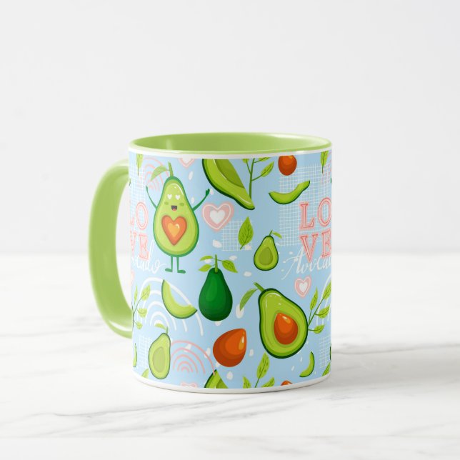 Caneca Avocado Mug (Frente Esquerda)