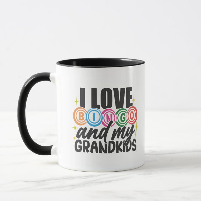 Caneca Avós Lindos Bingo Netos  (Esquerda)