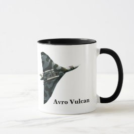 Caneca Avro Vulcan Bomber com seu monograma