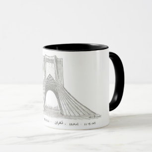 Caneca Azadi Tower, Teerão, Irã