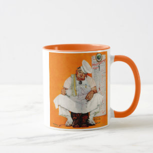 Caneca Azuis do dia da acção de graças