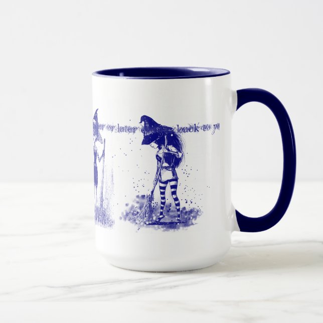 caneca azul (Direita)