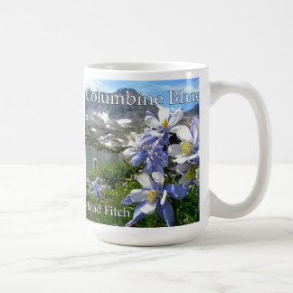 Caneca azul aquilégia