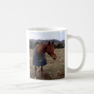 Caneca azul azul simples do mar