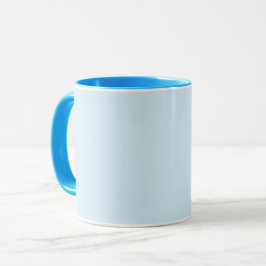 Caneca Azul Claro