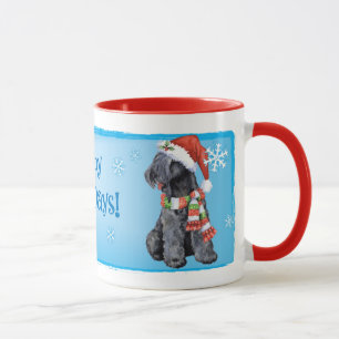 Caneca Azul de Kerry feliz Terrier de Howliday