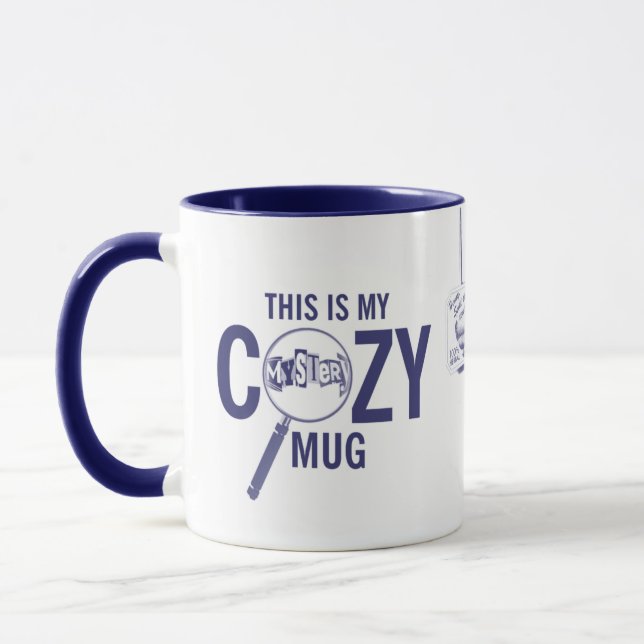 Caneca Azul de Mistério Aconchegante da Cozinha Fa (Esquerda)