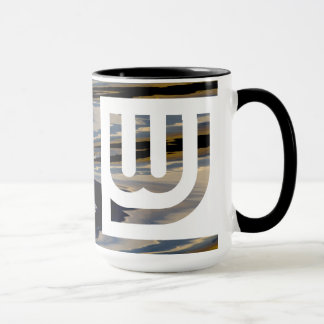 Caneca azul de Wtr Orng da viagem de WJ