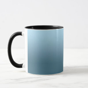 Caneca Azul marinho abstrato puro tendência moderna