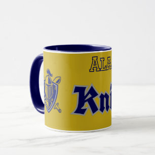 Caneca Azul Marinho Alabama Knights