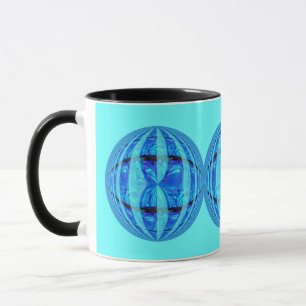 Caneca Azul-orbicombo azul-redondo azul-caneca