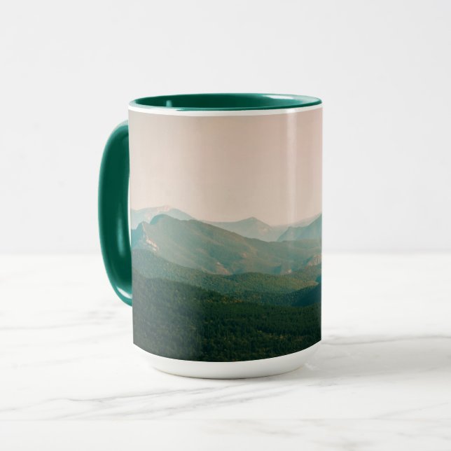 Caneca Azul pelas montanhas (Frente Esquerda)