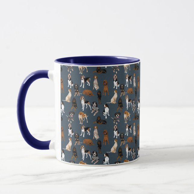 Caneca AzulCoonhounds (Esquerda)