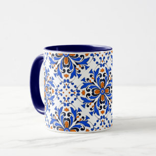 Caneca azulejo italiano