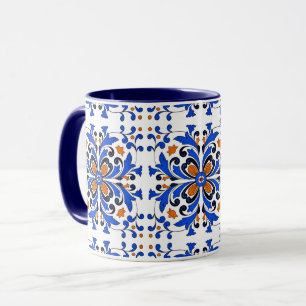 Caneca azulejo italiano