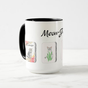 Caneca Azulejos de Gato Mahjong
