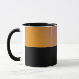 Caneca B03 - Tasse mit Orange Blau Farbverlauf