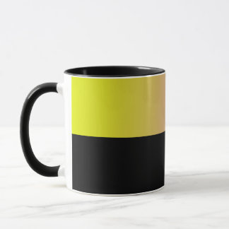 Caneca B04 - Tasse mit Gelb Violett Farbverlauf