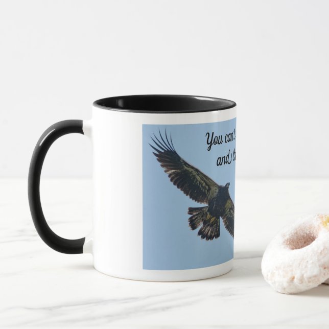 Caneca B10 que aprende voar--Você não pode buzina com as (Com Donut)
