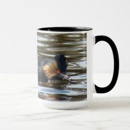 Caneca B8 Eared Grebe Cortejando
