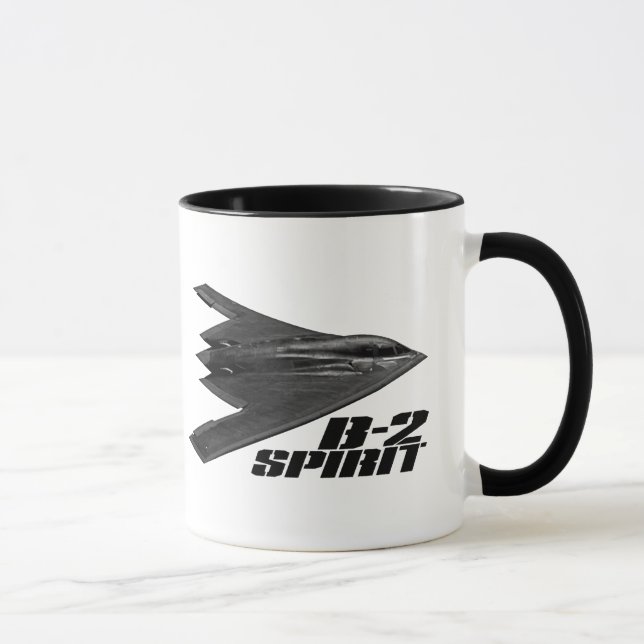 Caneca B-2 Spirit 11 Oz Ringer Mug (Direita)