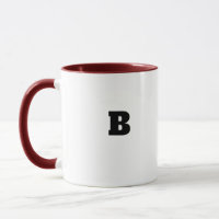 B Mug inicial