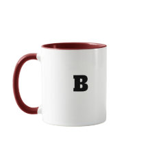 B Mug inicial