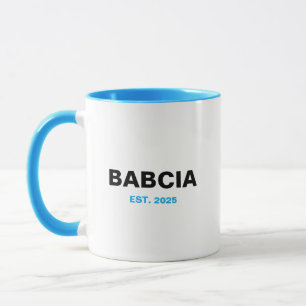 Caneca Babcia Est. Ano - O Presente Da Vovó Perfeito