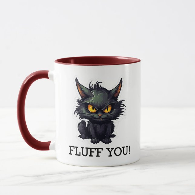 Caneca Baby Black Cat Design - Combo Mug (Esquerda)