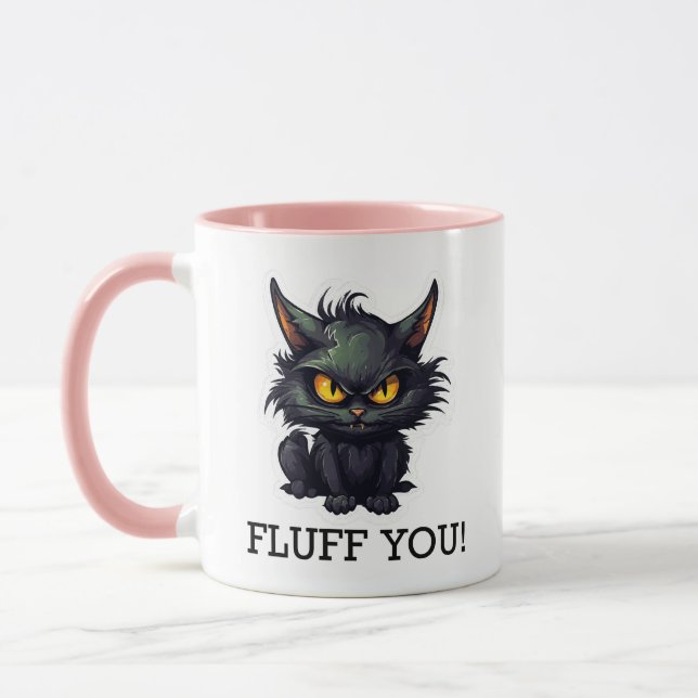 Caneca Baby Black Cat Design - Combo Mug (Esquerda)
