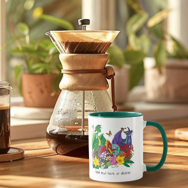 Caneca Baby Dragon Nest Fantasy (Criador carregado)