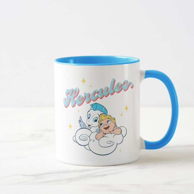 Caneca Baby Hercules and Pegasus on a Cloud Mug (Direita)