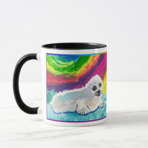 Caneca Baby Seal "Art by Kids"