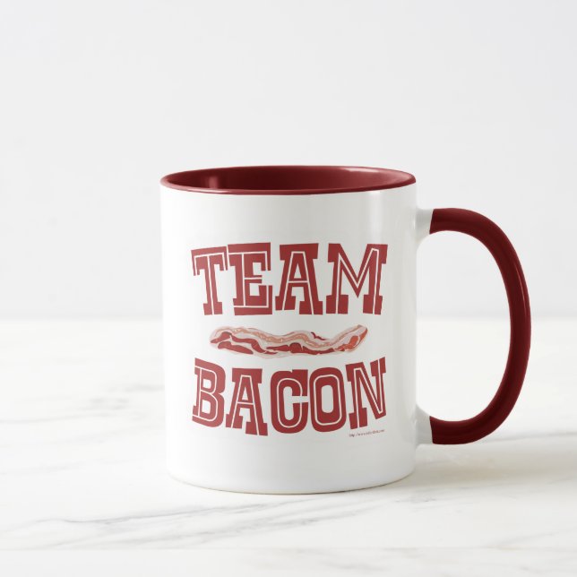 Caneca Bacon da equipe (Direita)